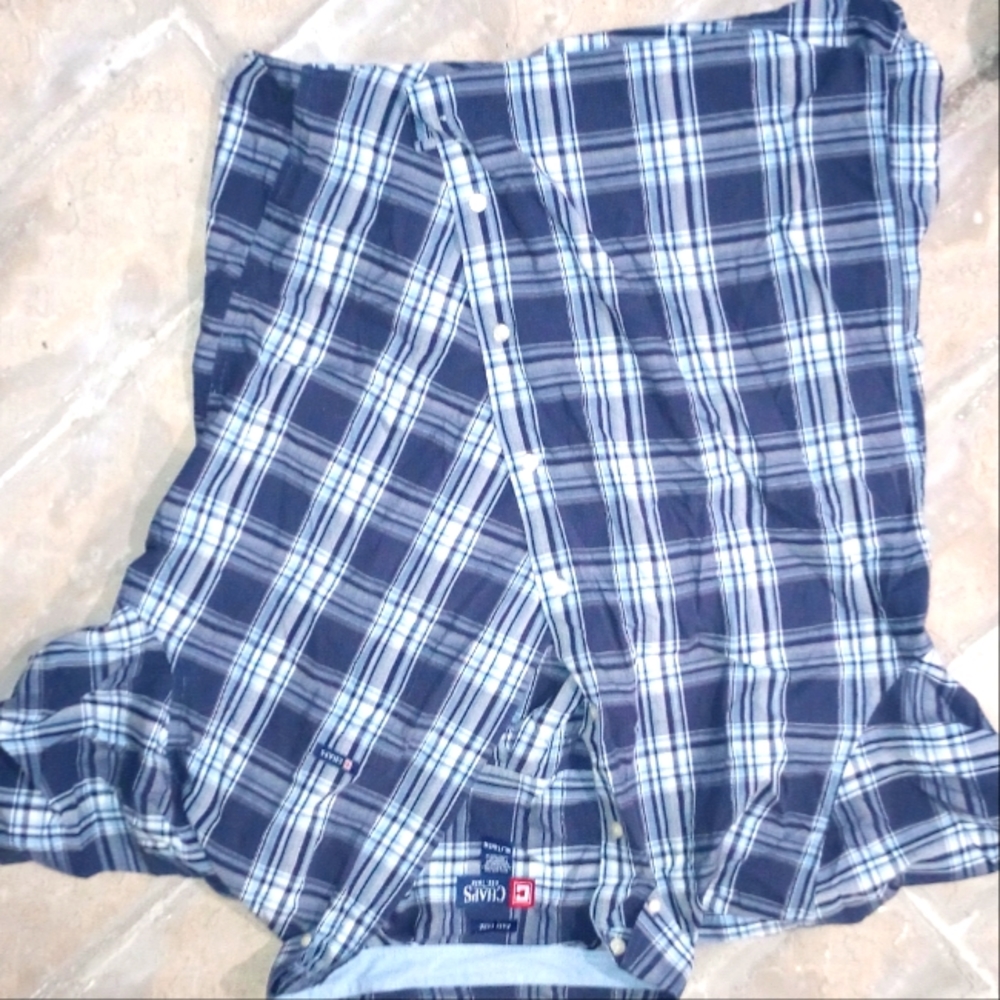 Man collared shirt